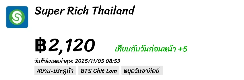 Super Rich Thailand スーパーリッチ タイランド（本店）